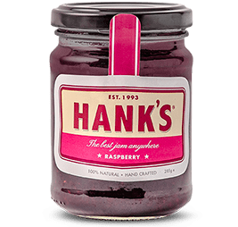 hanks raspberry jam