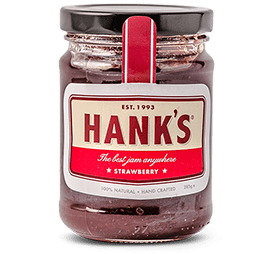 hanks strawberry jam